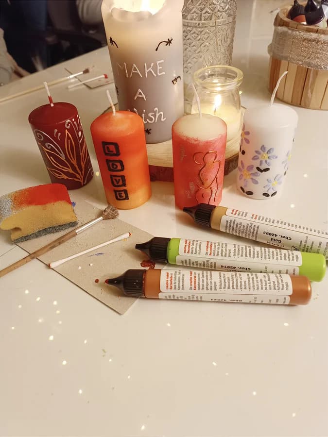 DIY Kerzen kreativ gestalten - Vorschaubild 3