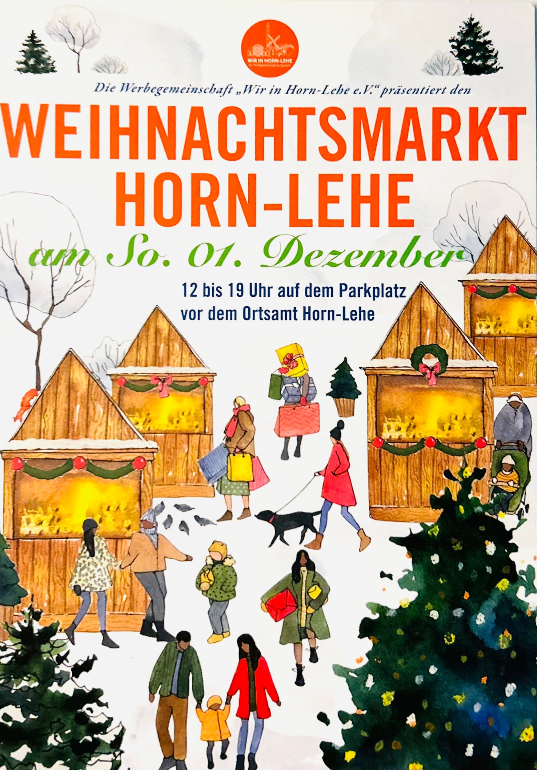 Weihnachtsmarkt Horn-Lehe Bremen mit Lokale-Momente und Erlebnisanbietern