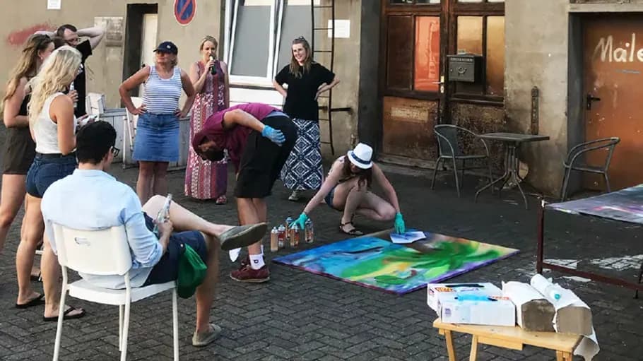 Graffiti-Workshop Bremen für JGA: Gestalte Deine StreetArt (Titelbild)